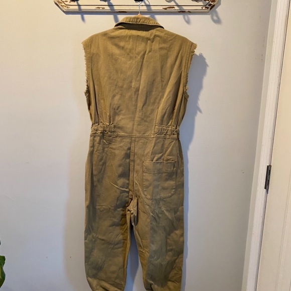 NWT Free People x One Teaspoon Aviator Camp Jumpsuit - Picture 7 of 10
